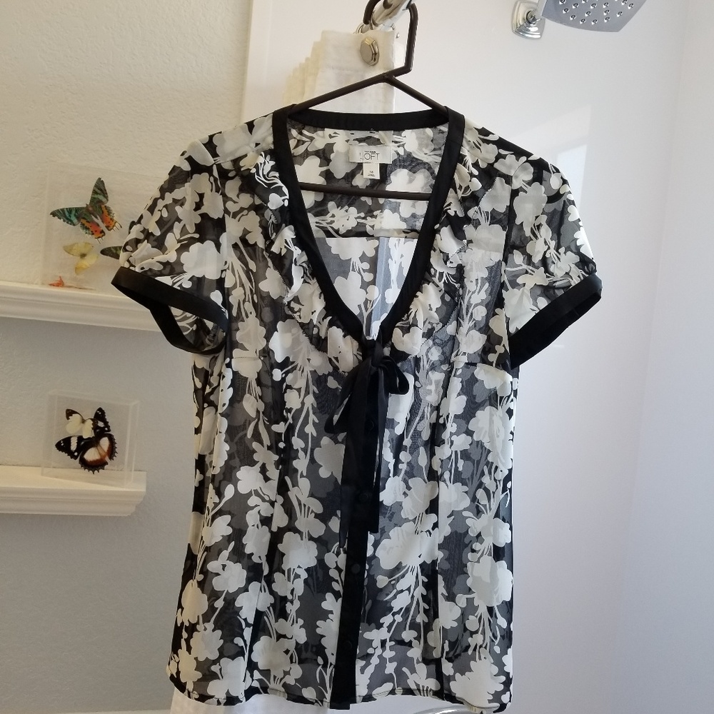 Ann Taylor sheer top